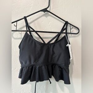 Cocoship Black Bikini Top